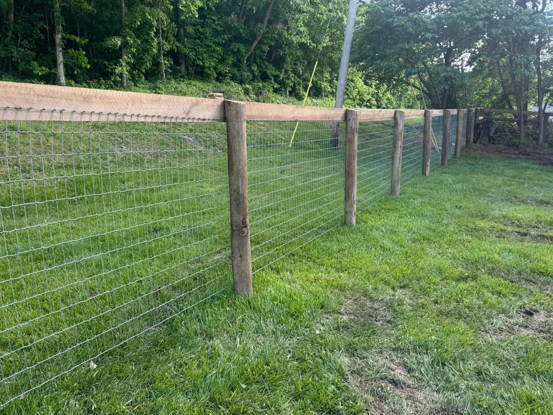 Agricultural fencing — Kentucky farm, horse pasture, and livestock work — S&S Fencing project 2